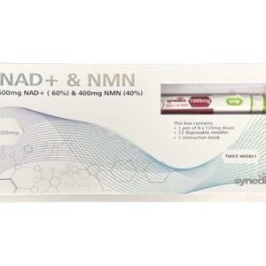 Synedica NAD plus NMN 1000mg original pen-kit packaging