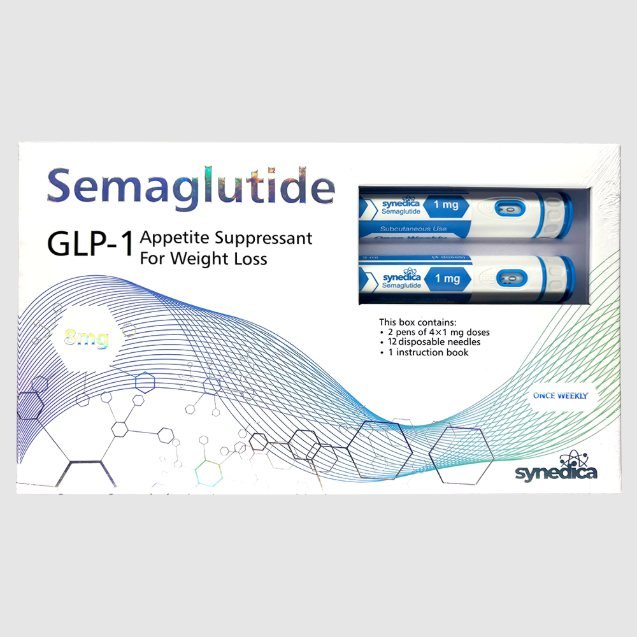 Semaglutide 8mg original product packaging photograph