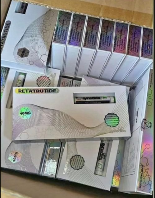 Carton of counterfeit Retatrutide 40mg boxes